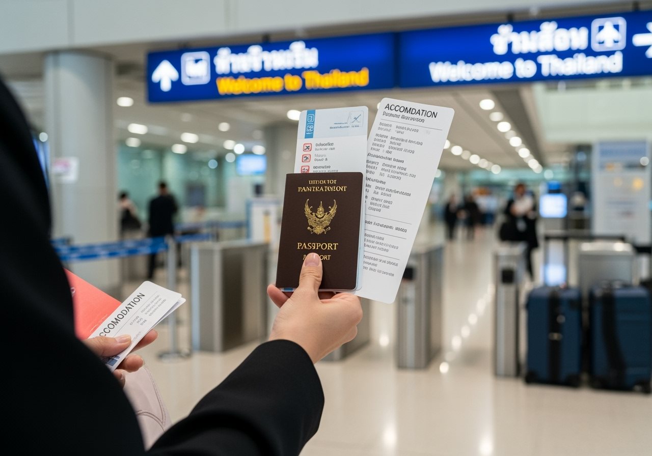 Thailand Digital Arrival Card Passport Requirements
