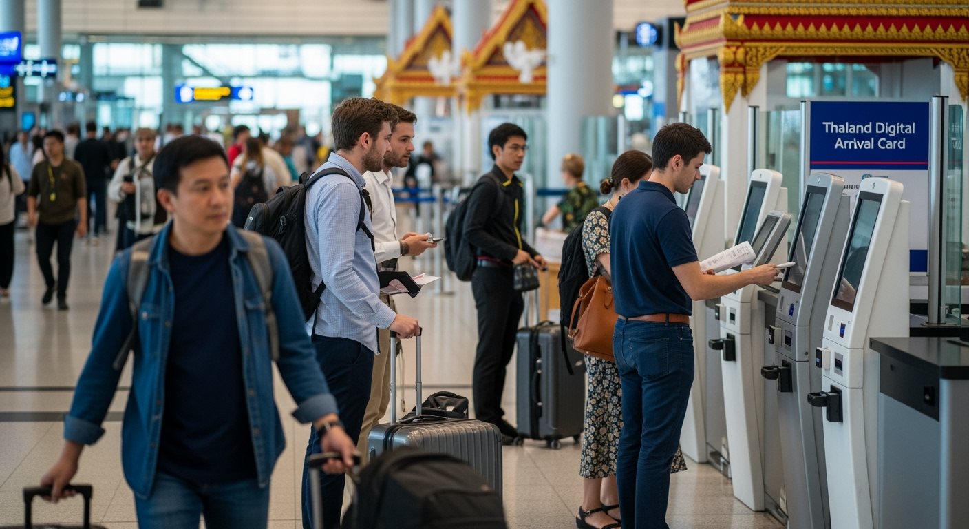 Thailand Digital Arrival Card requirements checklist